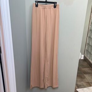 SHEIN Tan Wide Leg Pants for Effortless Style